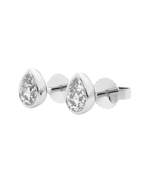 Lab Grown Diamonds Metallic 14K 0.50 Ct. Tw. Lab-Grown Diamond Studs