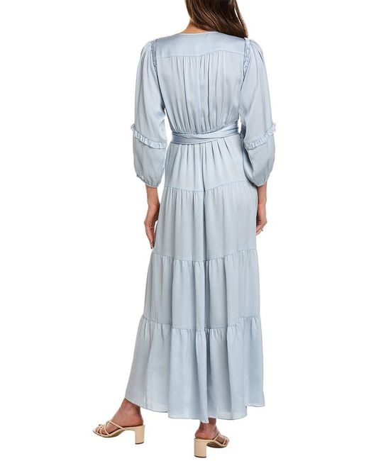 Ba&sh Blue Maxi Dress