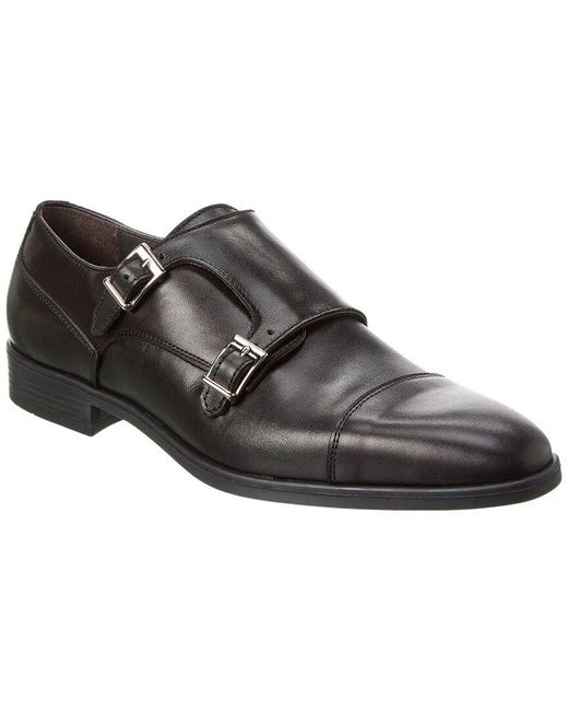 M by Bruno Magli Lidio Leather Oxford in Black for Men Lyst UK