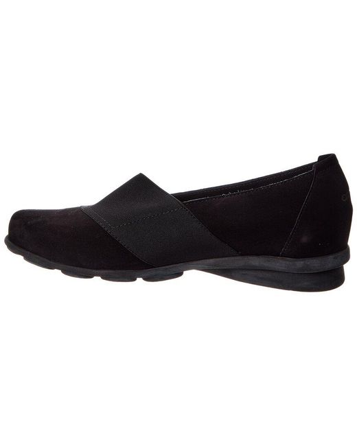 Arche Black Denoto Leather Flat