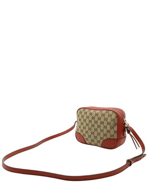 Gucci Multicolor Beige Gg Canvas Shoulder Bag (authentic Pre-loved)