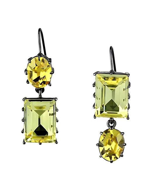 Alamode Jewelry Metallic Stainless Steel Earring