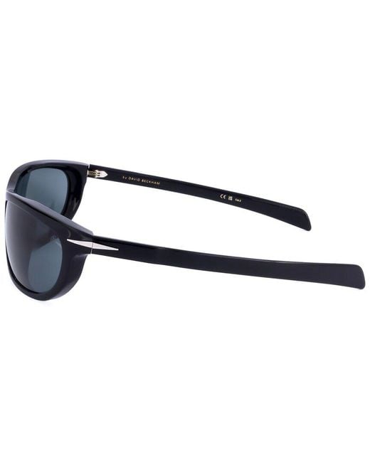 David Beckham Blue 64Mm Sunglasses