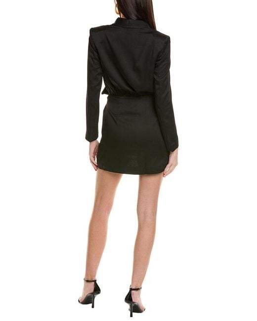 Misha Black Azera Mini Dress