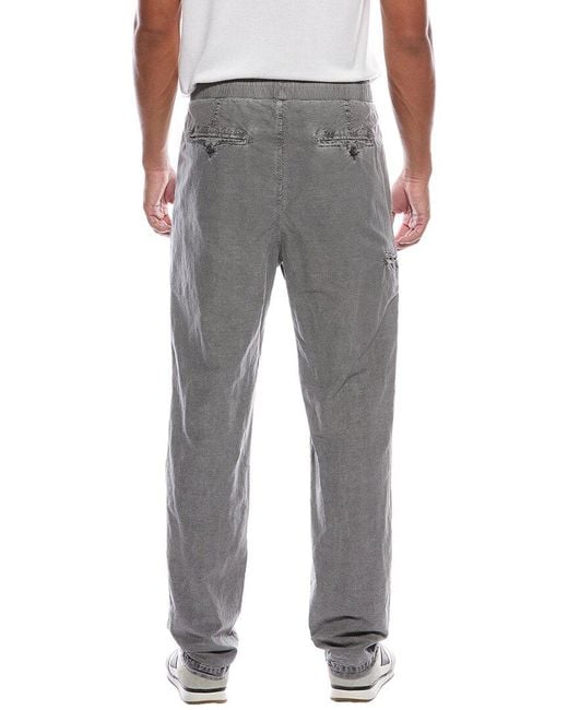 James Perse Gray Relaxed Fit Pant for men