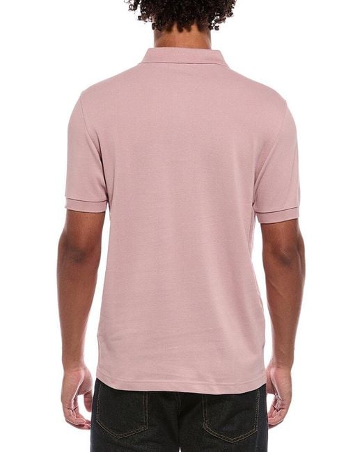 Fred Perry Red Pique Polo Shirt for men