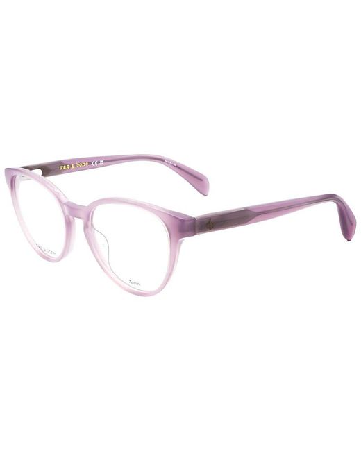 Rag & Bone Pink 51Mm Optical Frames