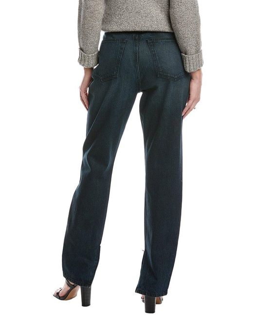 Re/done Blue Midnight Super High Drainpipe Jean