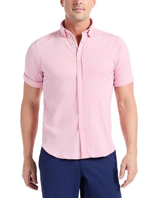 Robert Graham Red Hammond Woven Shirt for men