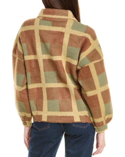 NVLT Natural Eyelash Bomber Jacket
