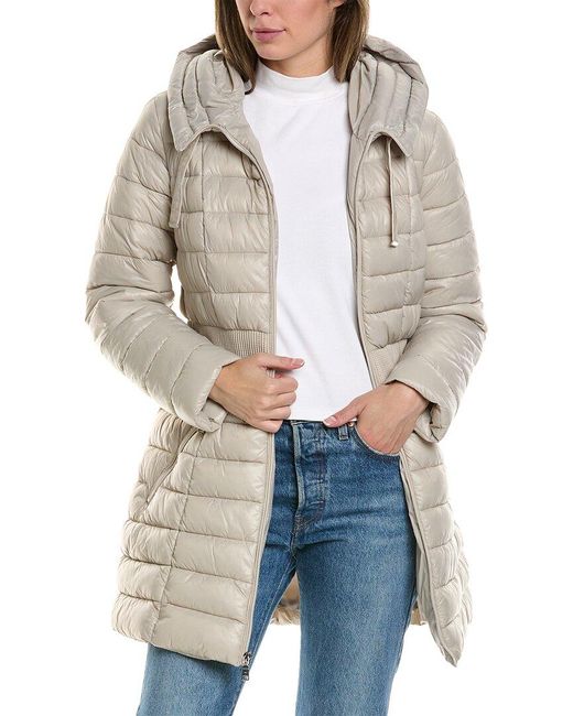Tahari puffer coat sale