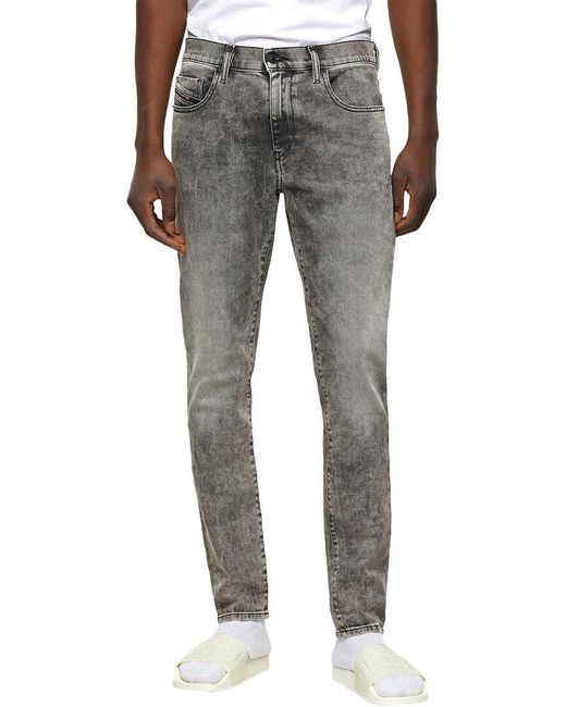 DIESEL D-strukt /denim Slim Leg Jean in Grey for Men | Lyst Australia