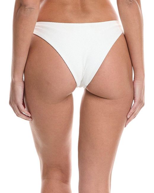Onia White Chiara Bikini Bottom