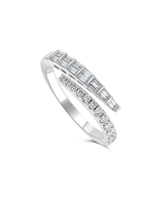 Sabrina Designs Metallic 14k 0.44 Ct. Tw. Diamond Bypass Ring