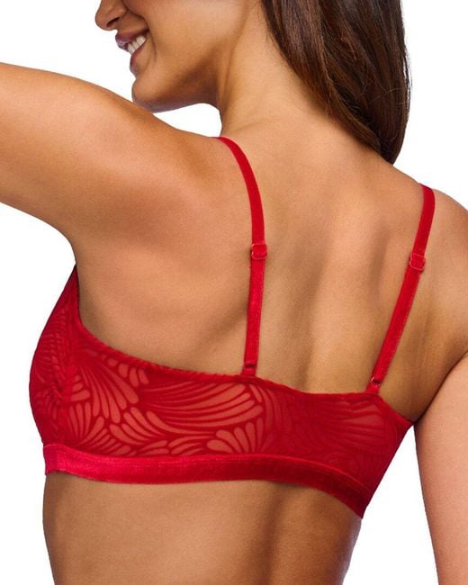 Cosabella Red Clancy Bralette