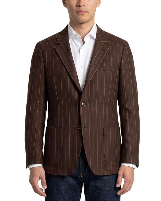 Todd Snyder Brown Madison Wool Jacket for men
