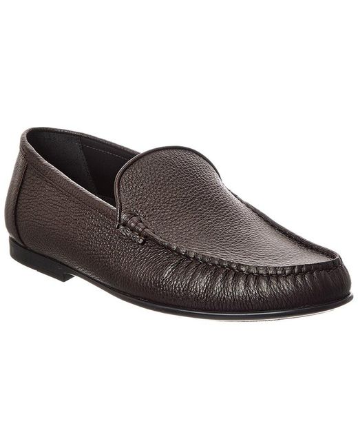 Bally Brown Craxon Leather Loafer for men