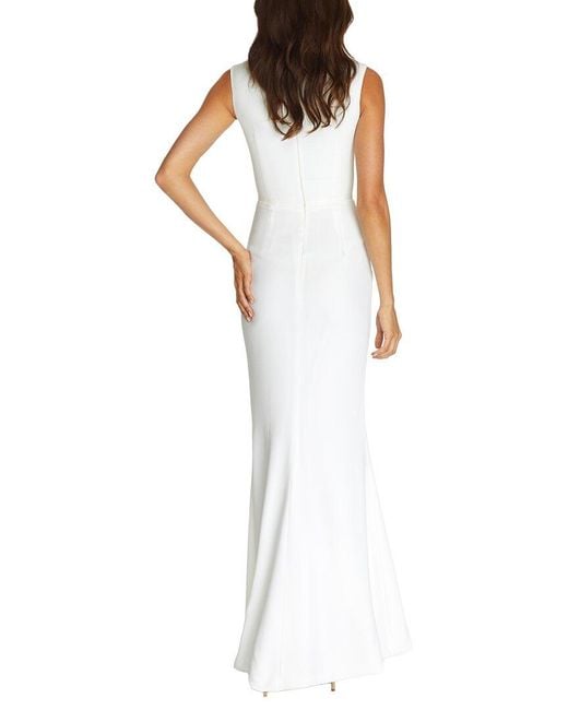 Dress the Population White Monroe Maxi Dress