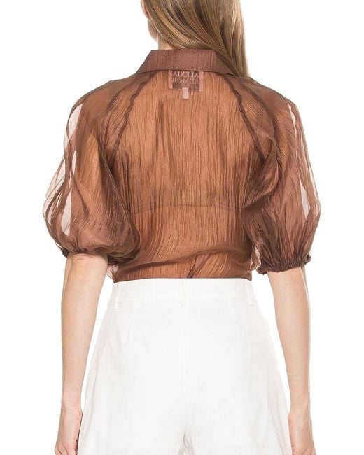 Alexia Admor White Billie Shirt