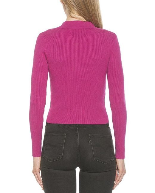 Alexia Admor Purple Sam Top