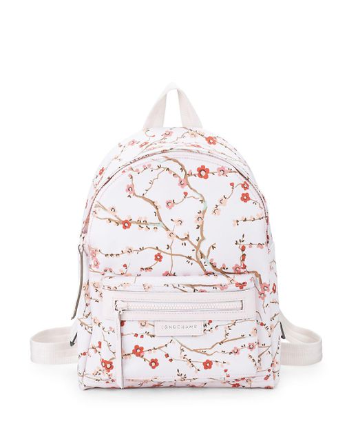 Longchamp Multicolor Le Pliage Neo Sakura Small Backpack