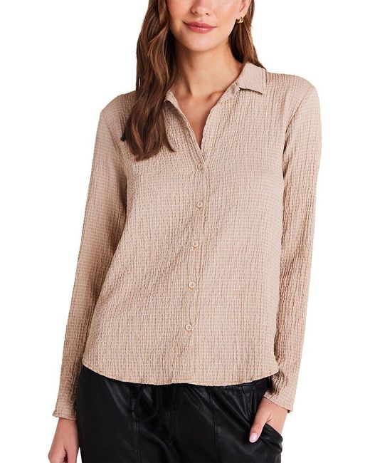 Bella Dahl Natural Clean Button Front Shirt