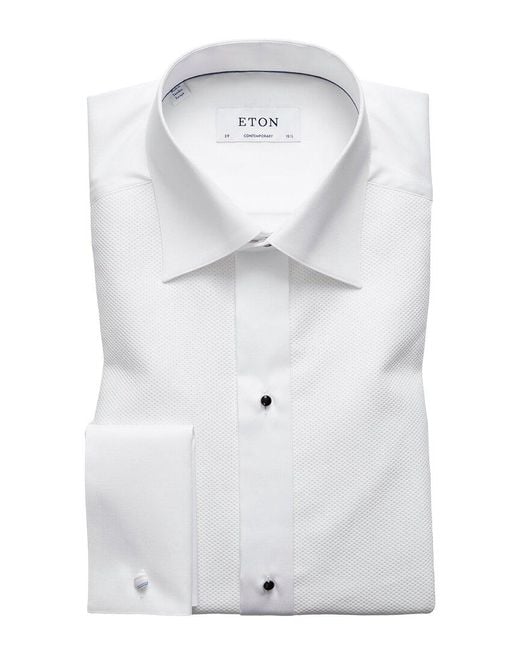 Eton Contemporary Fit Shirt in White for Men | Lyst UK