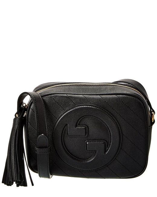 Gucci Black Blondie Leather Camera Bag