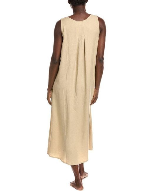 Hanro Natural Linen Blend Dress