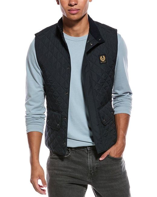 Belstaff Men's Black Icon Gilet