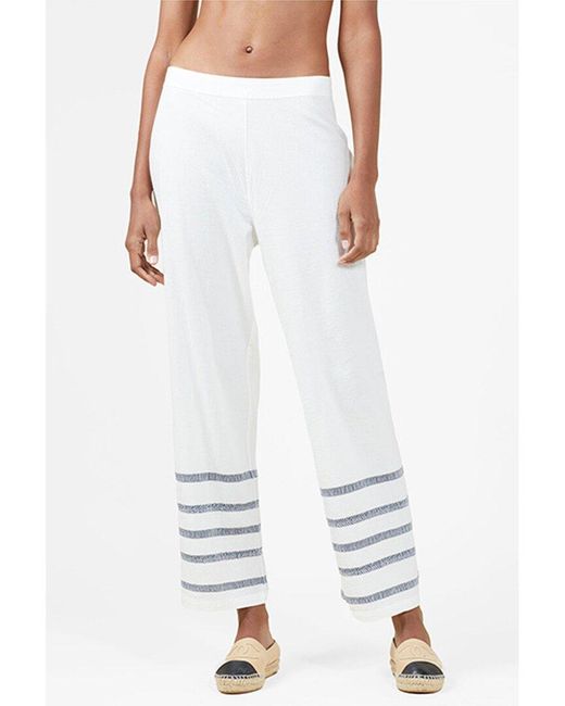 Outerknown White Meander Beach Pant