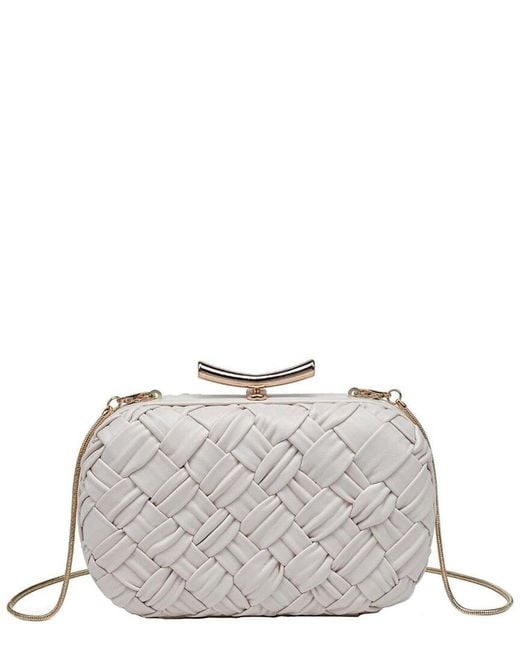 Urban Expressions Gray Rya Evening Clutch