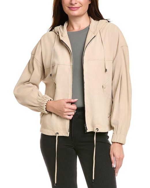 Bogner Natural Emma Suede Jacket
