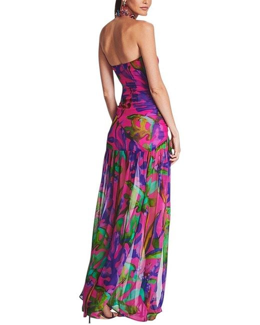Monique Lagarde Purple Maxi Dress