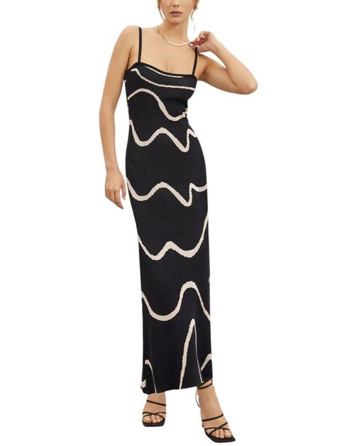 BELLA DESERT Black Maxi Dress