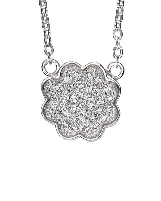 Genevive Jewelry Yellow 18k Over Silver Necklace