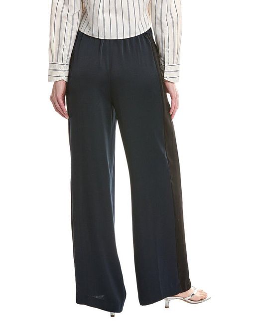 Rag & Bone Black Olivia Stripe Pant