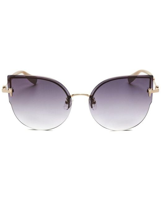 Trussardi Metallic Str397F 200X 60Mm Sunglasses