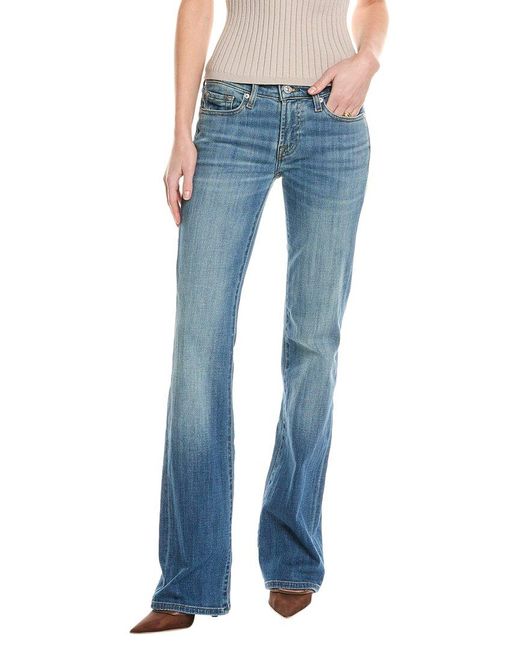 7 For All Mankind Blue The Original Nova Bootcut Jean