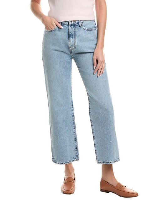 FRAME Blue Le Jane Turbo Crop Jean