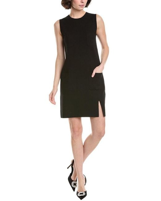 Max Mara Black Studio Parata Shift Dress