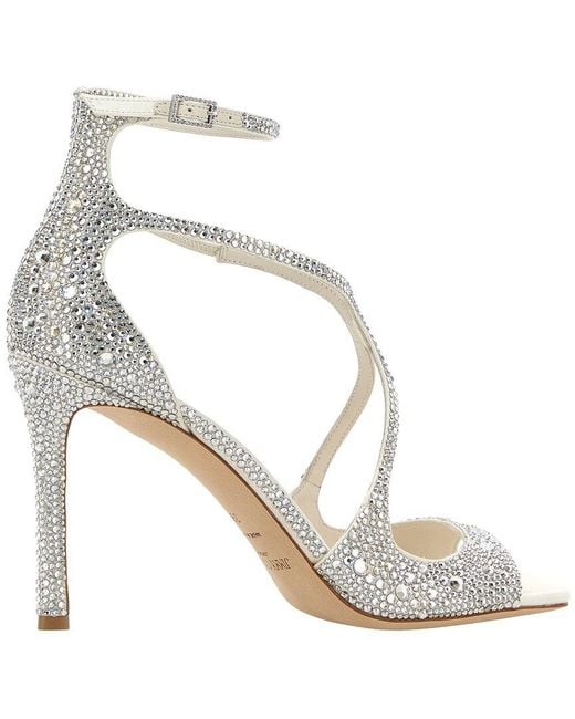 Gucci Metallic Jimmy Choo Azia 95 Pump
