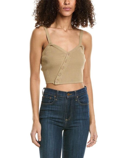 Ba&sh Blue Knit Top