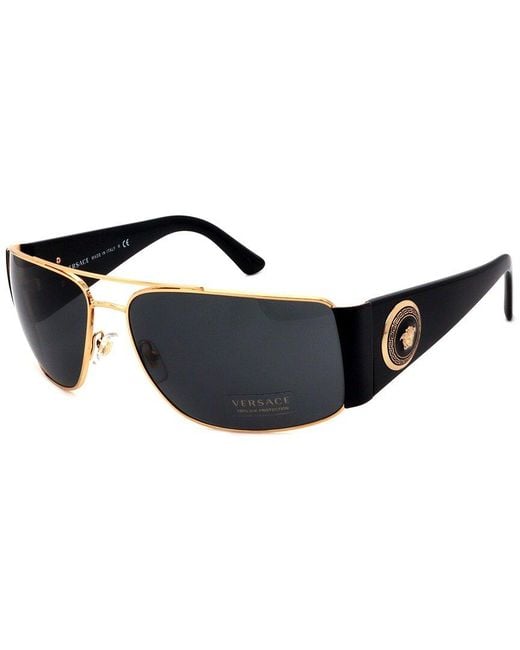 Versace Blue Ve2163 63Mm Sunglasses