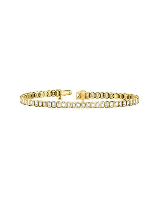 Lab Grown Diamonds White 14K 5.02 Ct. Tw. Lab-Grown Diamond Tennis Bracelet