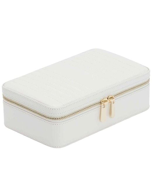 Wolf White Handmade Maria Medium Zip Case