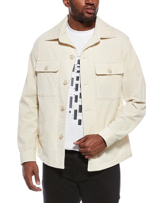 Boss Natural Carper Corduroy Overshirt for men