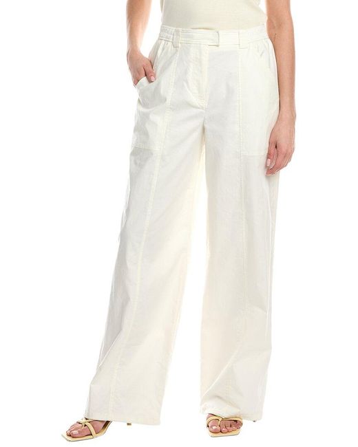 Jonathan Simkhai White Delfina Cargo Pant