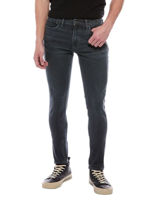 Rag & Bone Black Fit 1 Authentic Stretch Infuse Jean for men