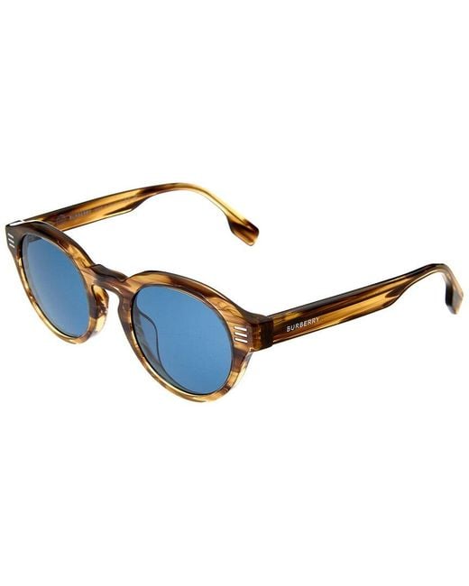 Burberry Blue 50mm Sunglasses for men